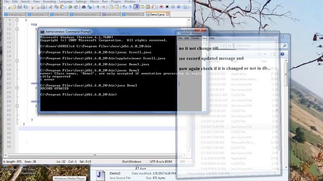 Creating a database connection for a java program PART-2 смотреть онлайн
