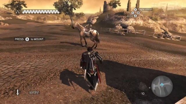 Assassin's Creed: Brotherhood - Sequence 1 - Mission 4 - Horsing Around (100% Sync) смотреть онлайн