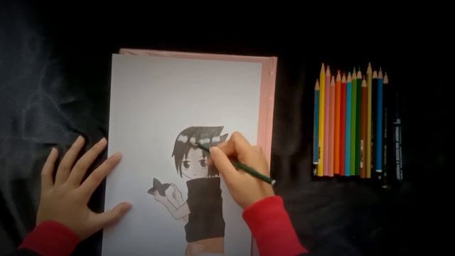 Drawing Chibi Sasuke Uchiha | Naruto Shippunden | смотреть онлайн