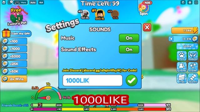 *NEW UPDATE CODES* [UPD] Ride Friend Race! ROBLOX | ALL CODES | June 22, 2023 смотреть онлайн