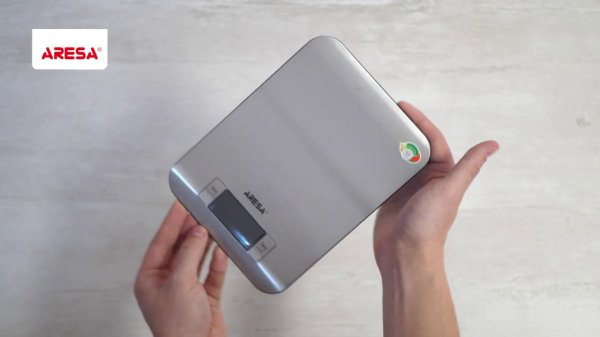 Распаковка кухонных весов / Unpacking of kitchen scales ARESA AR-4302