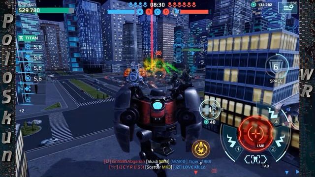 Топ 5 СИЛЬНЕЙШИХ роботов в War Robots! смотреть онлайн