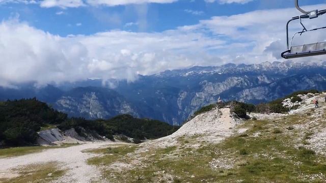 Ski resort Vogel in Bohinj, Slovenia смотреть онлайн