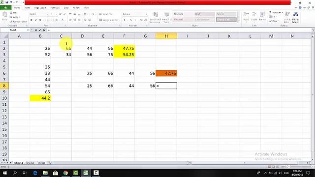 MS Office 2010 | Free Tutorial Ms. EXCEL for Beginners | Part 3 смотреть онлайн