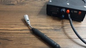 ИК паяльник из прикуривателя и фонаря.