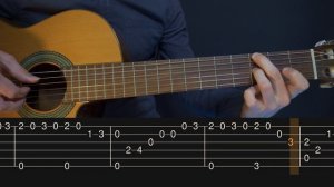 The Godfather - Main Theme (Simple Guitar Tab)