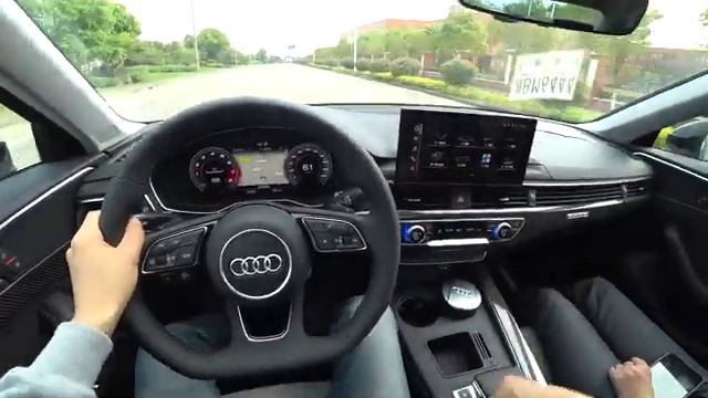 2020 FAW-Audi A4L 45TFSI Quattro S-Line POV Test Drive