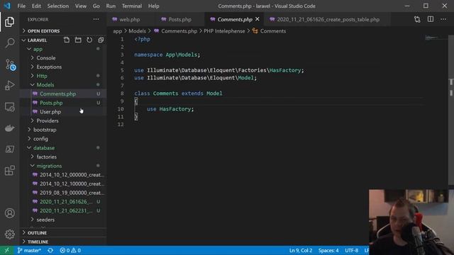 Laravel for beginners - Basic understanding of database models and migrations смотреть онлайн
