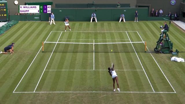 Coco Gauff Vs Venus Williams | Wimbledon 2019 First Round | Full Match