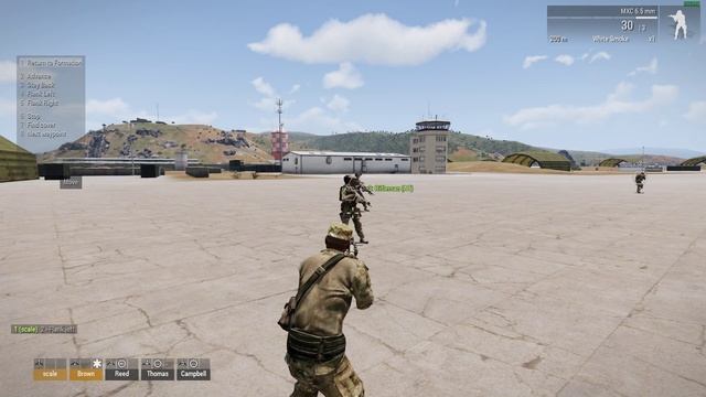 Arma 3 Basic Squad Control Tutorial Hints & Tips, How To Use Complex Commands Menu On AI Team Mates смотреть онлайн