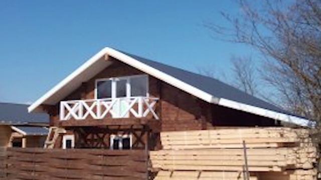 Крым. Два зеркальных дома на одном участке. Из профилированного бруса. смотреть онлайн