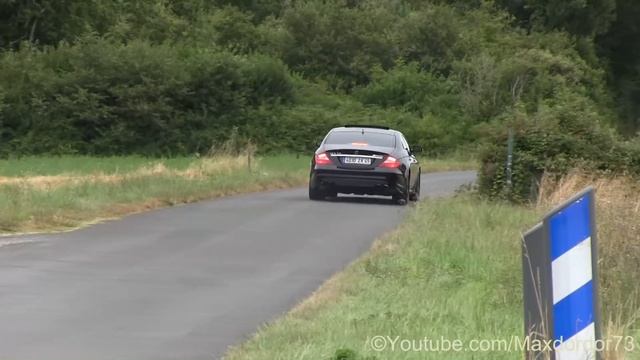 Mercedes CLS 55 AMG Kompressor, Launch Control, Acceleration, Ride смотреть онлайн