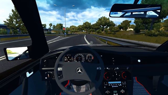 ✅ ▶Mercedes-Benz W201 190E◀ | ETS 2 1.41 | ? CAR MOD | 2K