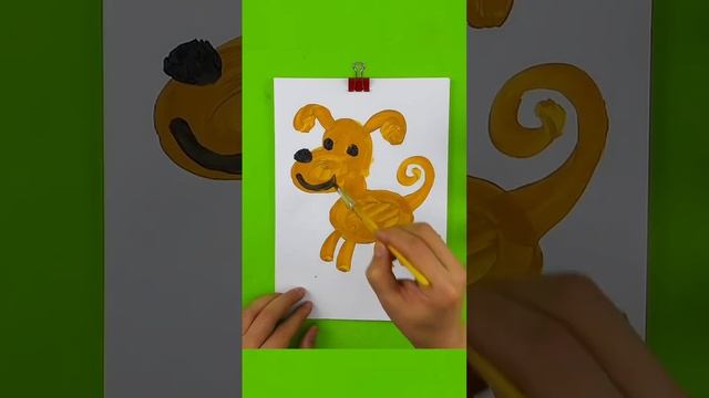 Рисуем песика ? смотреть онлайн