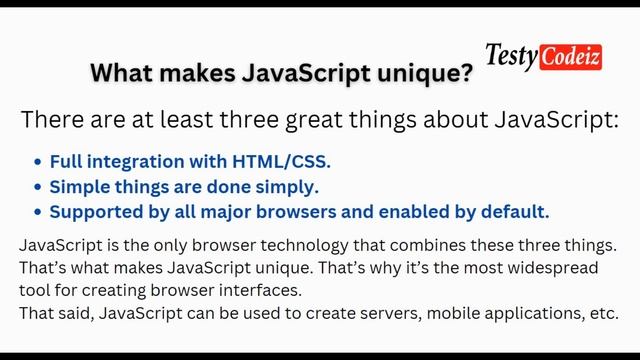 The Ultimate JavaScript Course, JavaScript Introduction with Testy Codeiz смотреть онлайн