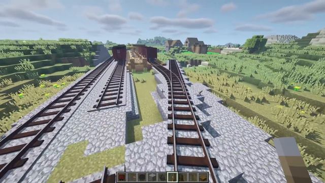 Building MORE TRACKS for the Minecraft Railroad! [IR Let's Play REBOOT] смотреть онлайн
