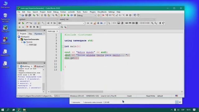 Pausar un programa sin system pause - Alternativas a system pause (C++) смотреть онлайн
