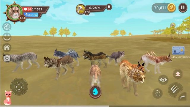Снова СТРАУСЫ в WildCraft смотреть онлайн