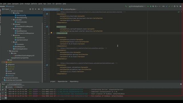 Drools | Business rule engine | Drools with Spring boot смотреть онлайн