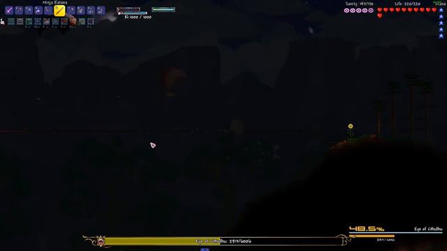 Terraria Modded Boss Fights #2 Eye of Cthulhu смотреть онлайн