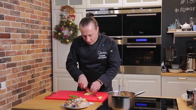 Тыквенный суп с на свиных ребрах  Овощной суп