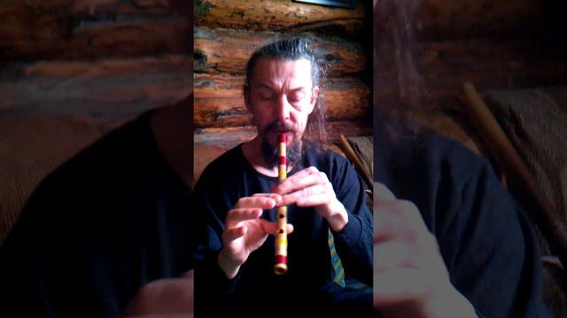 Бамбуковая флейта сяо-ти звонкая. Артикул 098 смотреть онлайн