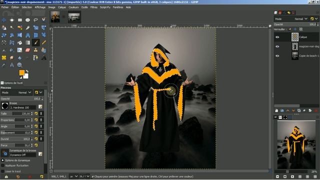GIMP 2.10.18: Tuto 139 ( Montage ) Part 1 смотреть онлайн