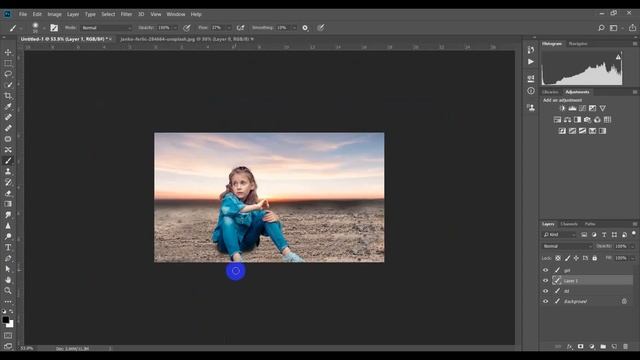 Photoshop Manipulation Tutorial-Sunset Reflection in photoshop| Easy Method смотреть онлайн