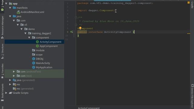 Dagger 2 - Phân chia component смотреть онлайн
