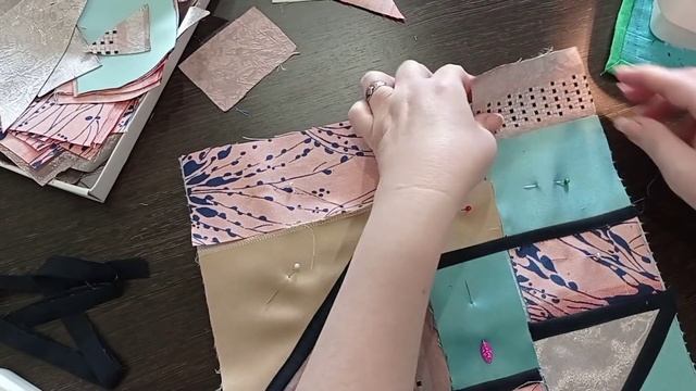 Пэчворк.Хлам в дело.Лоскутные витражи.Витраж из ткани.Утилизация ткани и одежды.Витражи из лоскутов смотреть онлайн