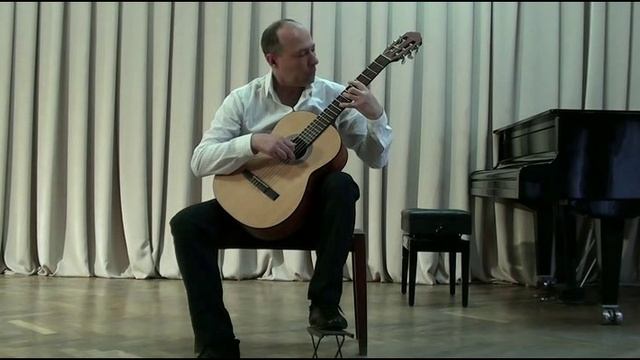 Классическая гитара Прелюдия Бах смотреть онлайн