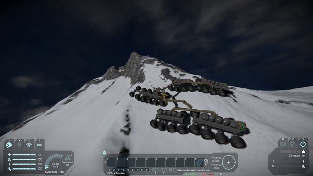 Space Engineers- 1,000,000Kg Rocker Bogie Suspension Test смотреть онлайн
