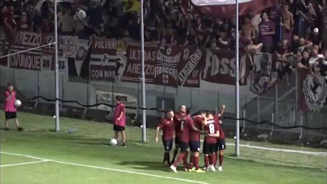 Calcio, Arezzo-Turris 1-0: decide Belloni, amaranto affronteranno il Crotone смотреть онлайн