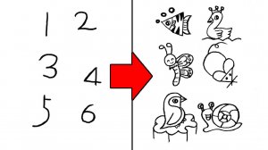 Как нарисовать из цифр. Простое рисование начинающим