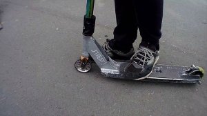 Как сделать вип на трюковом самокате? Обучалка випу на самокате)