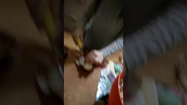 Как нарезать шампиньоны... Девочке 5 лет смотреть онлайн