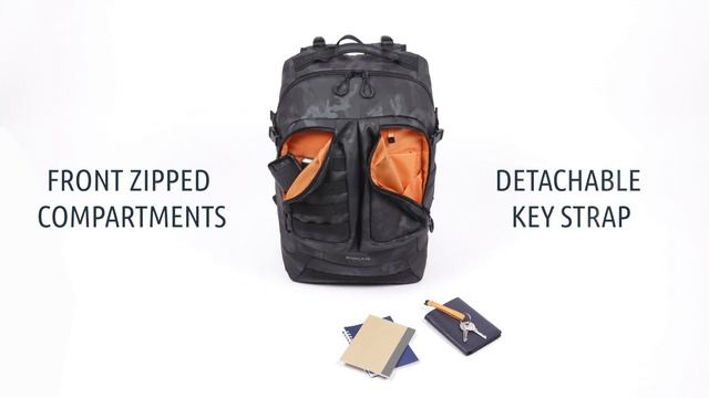 7661 Navy Camo 32L Rucksack