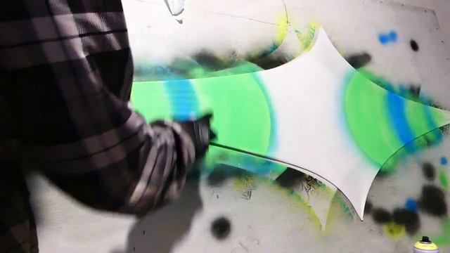 Making Lycras Psychedelic Canopy, UV Deco, Party Decoration