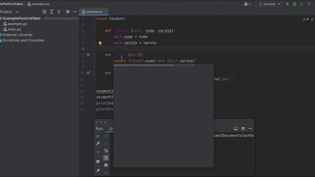 Cum și de ce folosim metodele __str__ și __repr__ în Python | Programare orientată pe obiecte Ep.16 смотреть онлайн