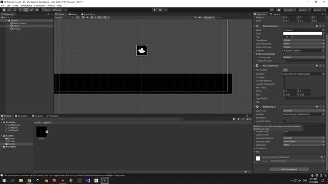Unity 2D Platformer for Complete Beginners - #1 PLAYER MOVEMENT смотреть онлайн