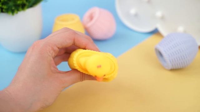 Игрушка-антистресс "Цыпленок" смотреть онлайн