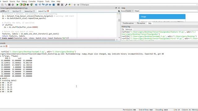 pm2.5 prediction(Use-Tensorflow estimator-linear regression) смотреть онлайн