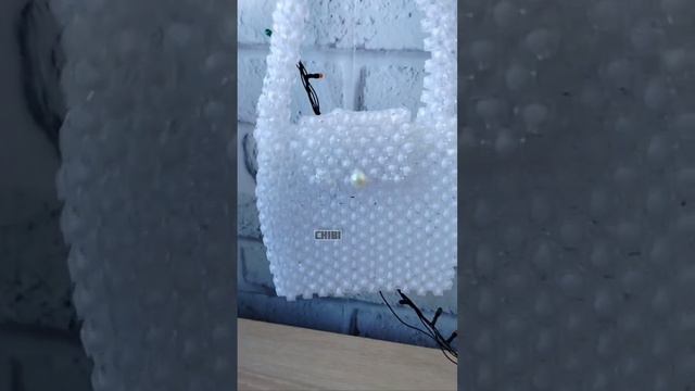 Сумочка из Бисера. Готовый результат, плетём сумочку из бисера. смотреть онлайн