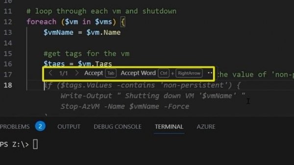Copilot for PowerShell