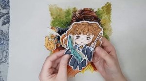 МОЙ РУЛОН ВЫШИТЫХ НЕОФОРМЛЕННЫХ РАБОТ/ Часть 1/ 107 вышивок / Вышивка крестиком/ #вышивка