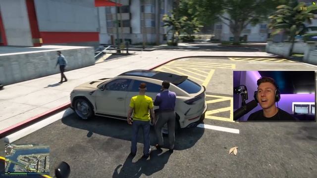 Ich KLAUE AUTOS von KANYE WEST in GTA 5 RP! смотреть онлайн