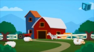 Old MacDonald Had a Farm | Flickbox Nursery Rhymes | Children Songs with Lyrics