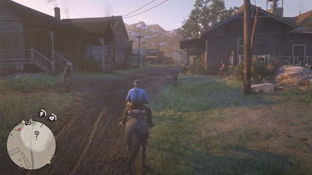 Red Dead Redemption 2 | Finding Gunfighters | PS5 смотреть онлайн