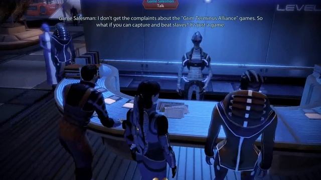 Mass Effect 2 - Citadel game salesman смотреть онлайн