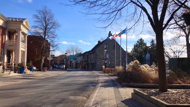 [4K] Sainte Anne de Bellevue - A Vibrant Heritage Village | Québec | Canada | Walking Tour смотреть онлайн